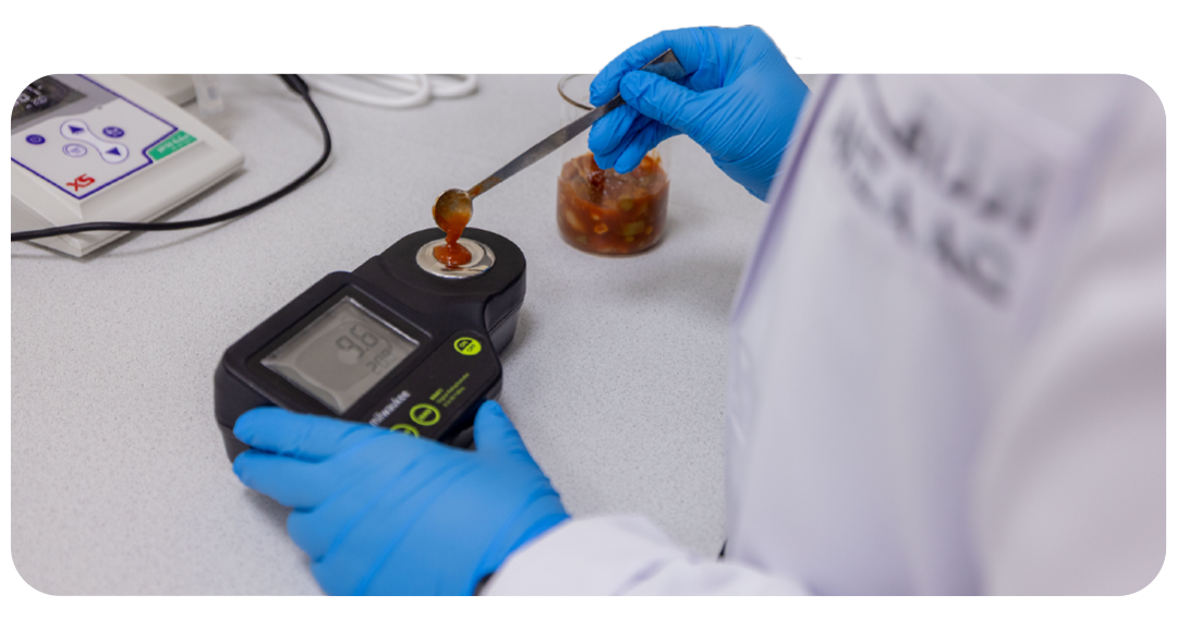 Laboratory quality testing and measurement of food parameters